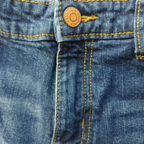 Cat & Jack Boy's Bootcut Medium Wash Jeans - Size 16 -EUC - Picture 4 of 8